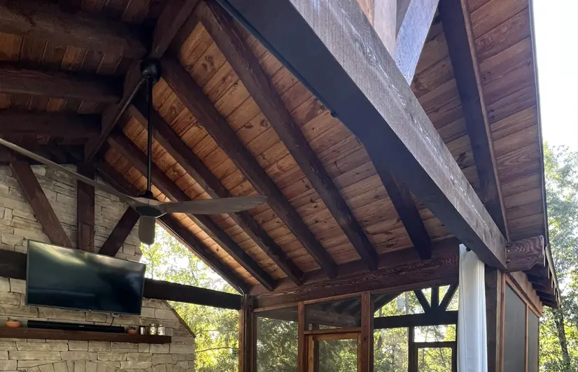 cedar pergola